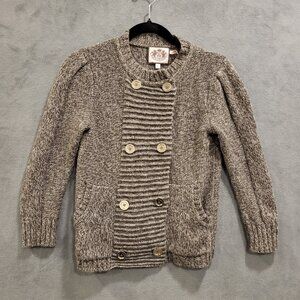 Juicy Couture Cardigan Women Small Double‎ Breasted Cashmere Wool Blend Knit
